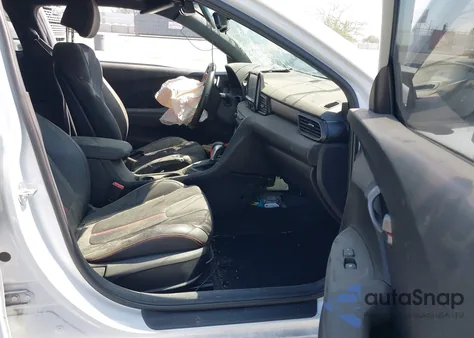 2019 Hyundai Veloster Turbo из США, поврежденный, VIN KMHTH6AB7KU015174